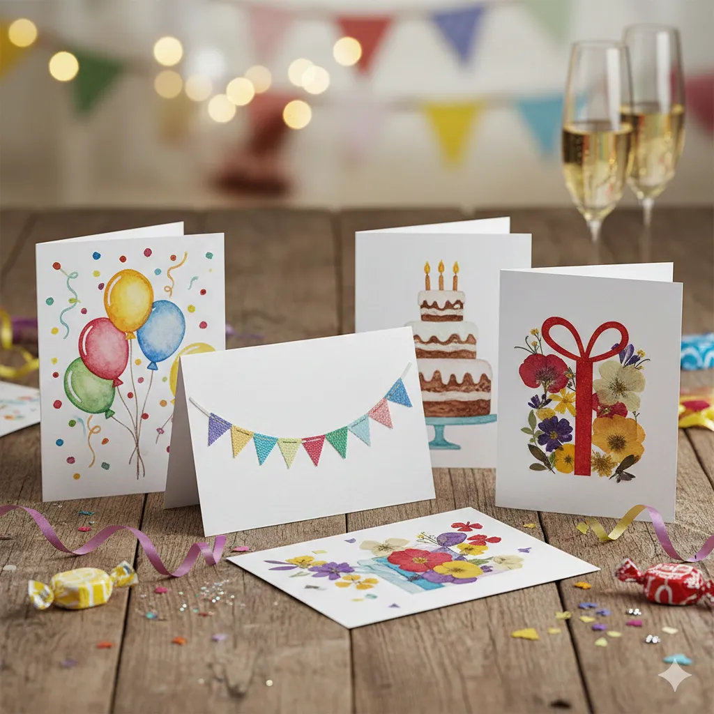 Celebration birthday card set